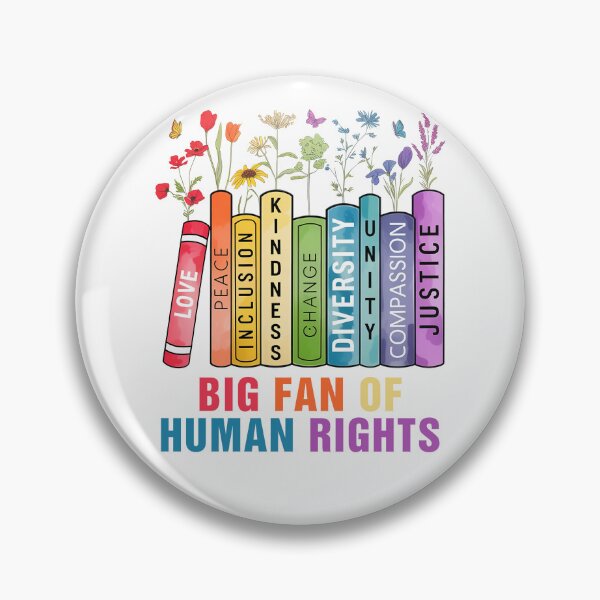 Item preview, Big Fan of Human Rights designed and sold by charoen-design.
