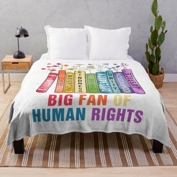 Item preview, Big Fan of Human Rights designed and sold by charoen-design.
