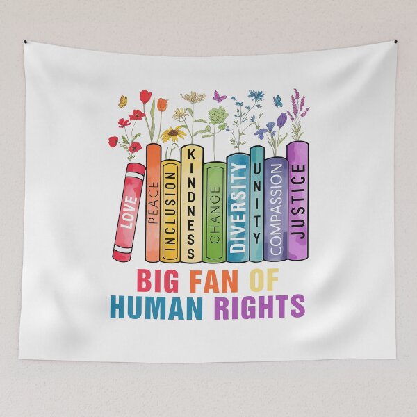 Item preview, Big Fan of Human Rights designed and sold by charoen-design.