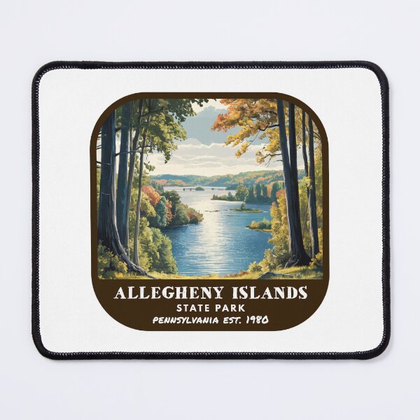 Item preview, Allegheny Islands State Park (Pennsylvania) designed and sold by RabbitK.