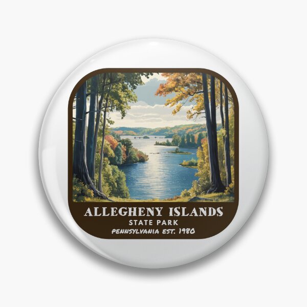 Item preview, Allegheny Islands State Park (Pennsylvania) designed and sold by RabbitK.