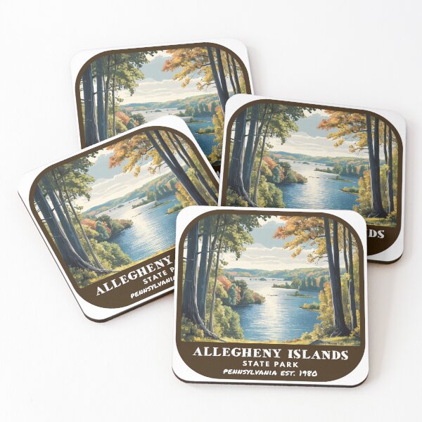 Item preview, Allegheny Islands State Park (Pennsylvania) designed and sold by RabbitK.