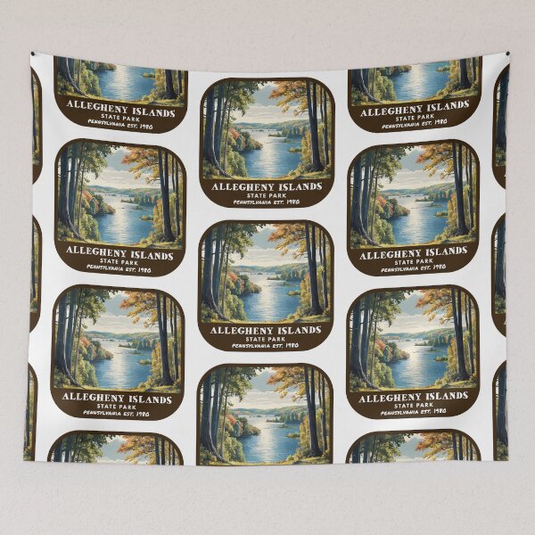 Item preview, Allegheny Islands State Park (Pennsylvania) designed and sold by RabbitK.