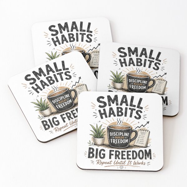 Item preview, Small Habits Big Freedom designed and sold by Astra-Parallax.