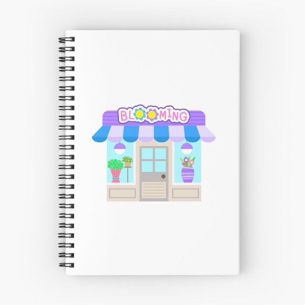 Item preview, Cute Flower Shop Storefront in City Life Shopping Street designed and sold by nuchz.