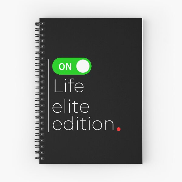 Item preview, Life Elite Edition Tech Motivation Toggle Quote designed and sold by DesignsCreative.