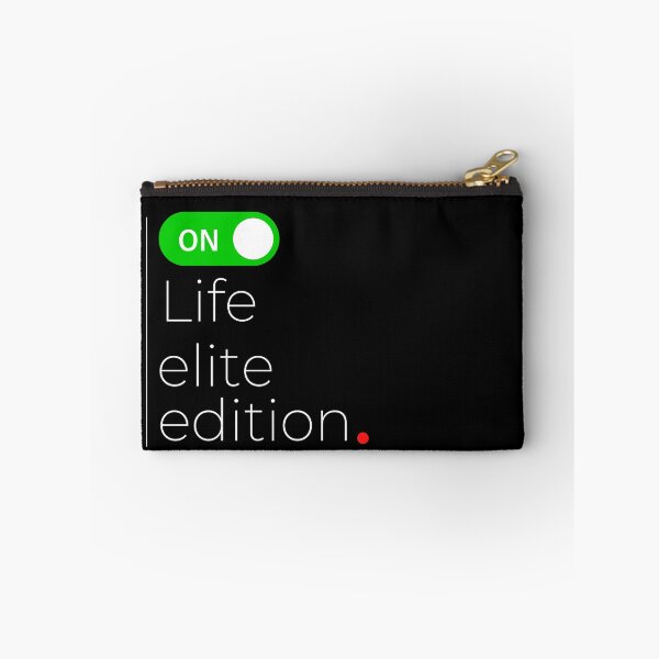 Item preview, Life Elite Edition Tech Motivation Toggle Quote designed and sold by DesignsCreative.