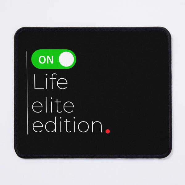 Item preview, Life Elite Edition Tech Motivation Toggle Quote designed and sold by DesignsCreative.