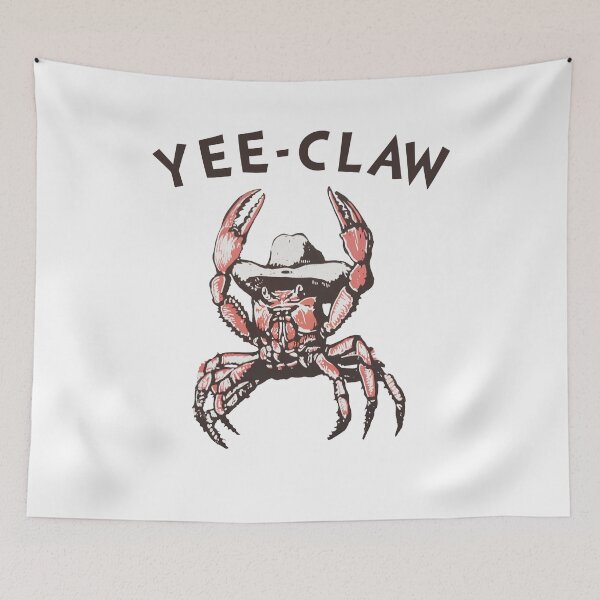 Item preview, Yee Claw Funny Crawfish Cowboy designed and sold by charoen-design.