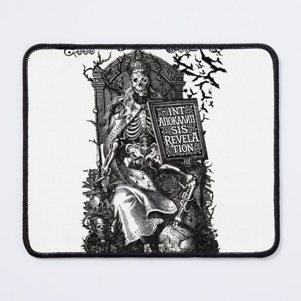 Item preview, Dark Skeleton Occult Engraving Metal Band designed and sold by msolgray.