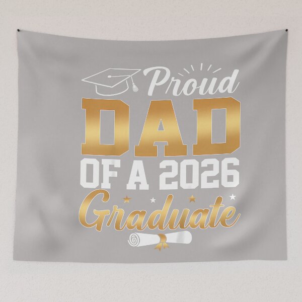 Item preview, Senior Graduation 26 Proud Dad of A Class of 2026 Graduate designed and sold by GreggRoss.