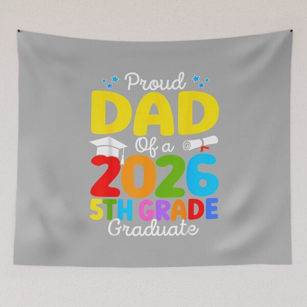 Item preview, Funny Proud Dad of A Class of 2026 5th Grade Graduate Father designed and sold by ArleneRowe.