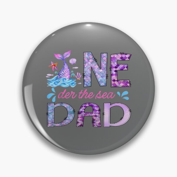 Item preview, Oneder Under The Sea Dad 1st Birthday Girl Mermaid designed and sold by KristineLi.
