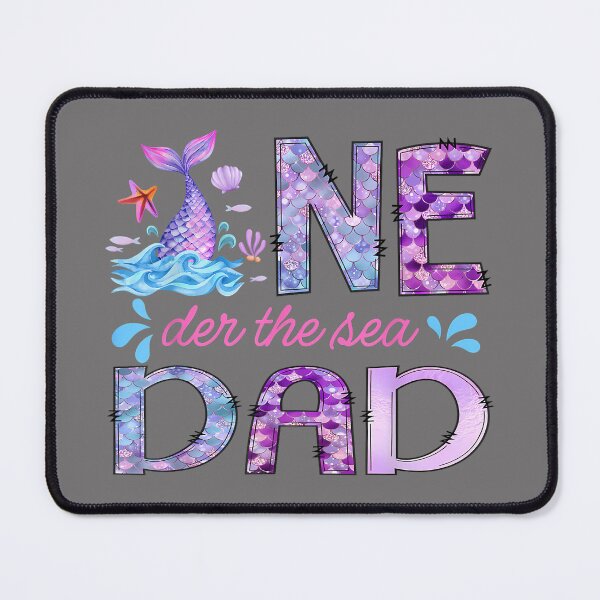 Item preview, Oneder Under The Sea Dad 1st Birthday Girl Mermaid designed and sold by KristineLi.