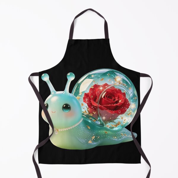 Item preview, Emerald Snail - Enchanted Eternal Rose Crystal Dome designed and sold by ABYSSLAB.
