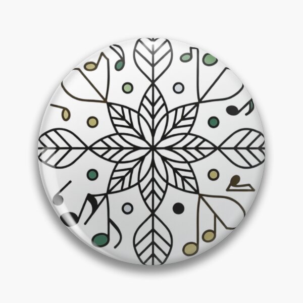 Item preview, Music Leaf Mandala designed and sold by NatureHarmony16.