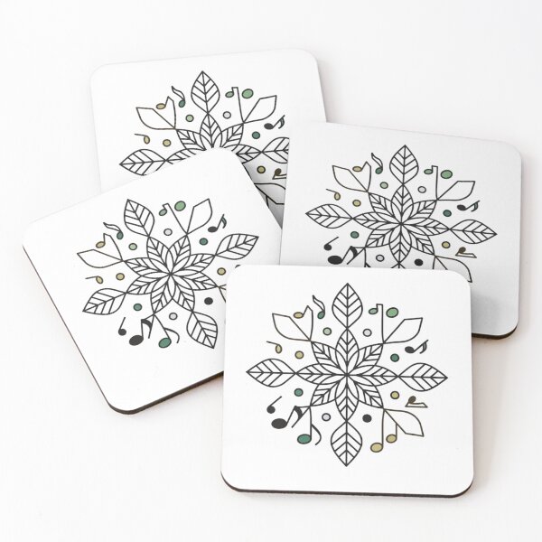 Item preview, Music Leaf Mandala designed and sold by NatureHarmony16.