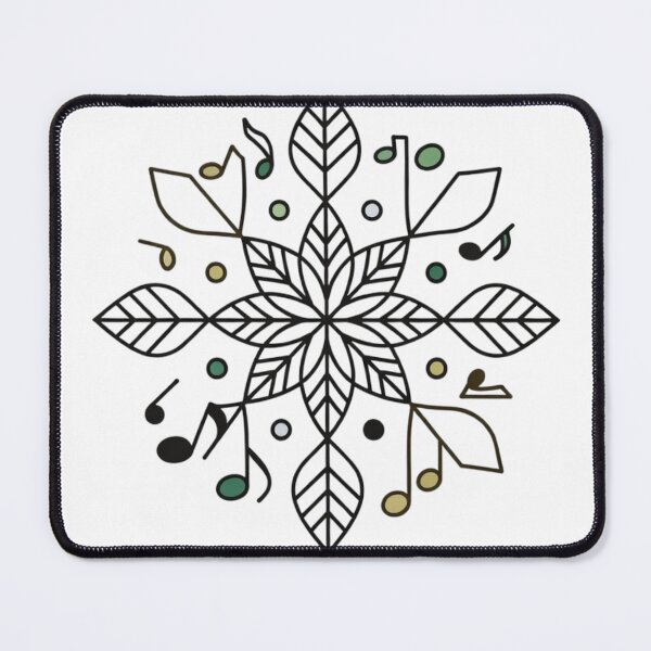Item preview, Music Leaf Mandala designed and sold by NatureHarmony16.