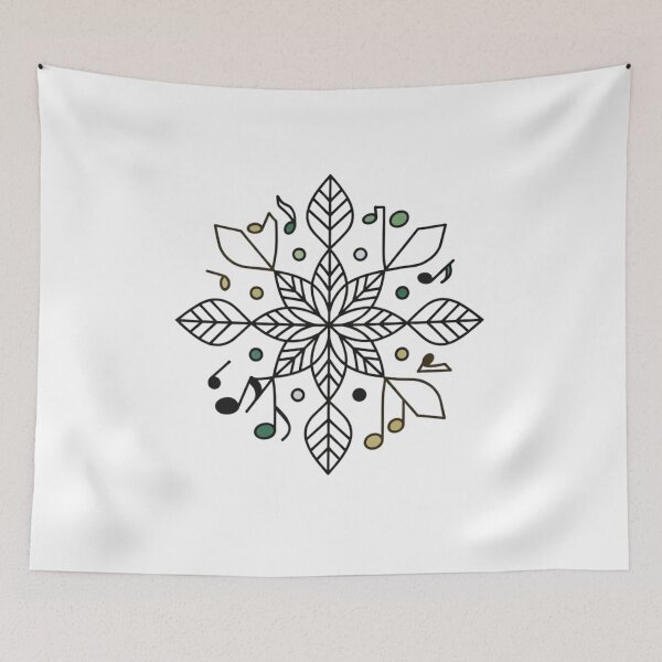 Item preview, Music Leaf Mandala designed and sold by NatureHarmony16.