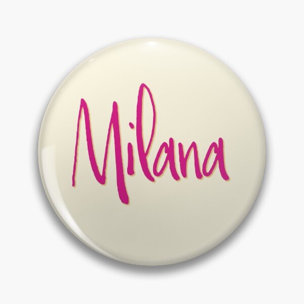 Item preview, MILANA personalized type design designed and sold by CharlottePlaceArt.