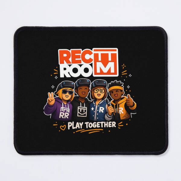 Item preview, rec room character Room Cartoon Gaming Room Illustration designed and sold by Teansnack.