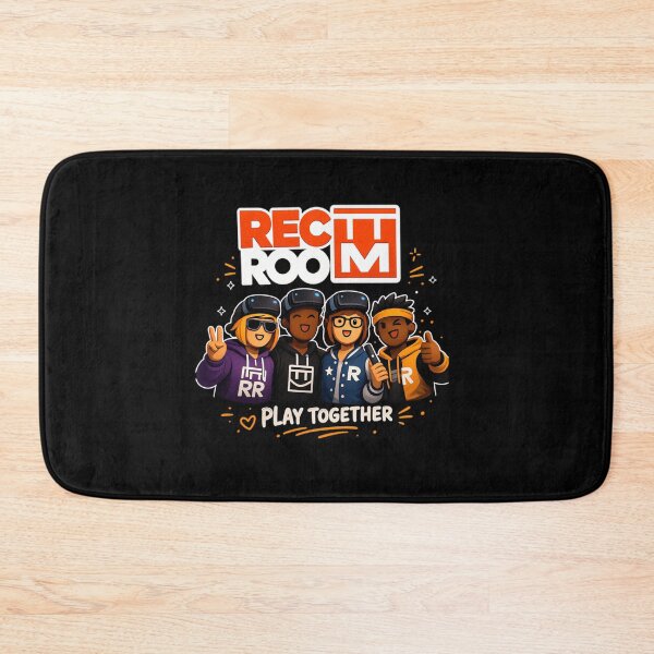 Item preview, rec room character Room Cartoon Gaming Room Illustration designed and sold by Teansnack.