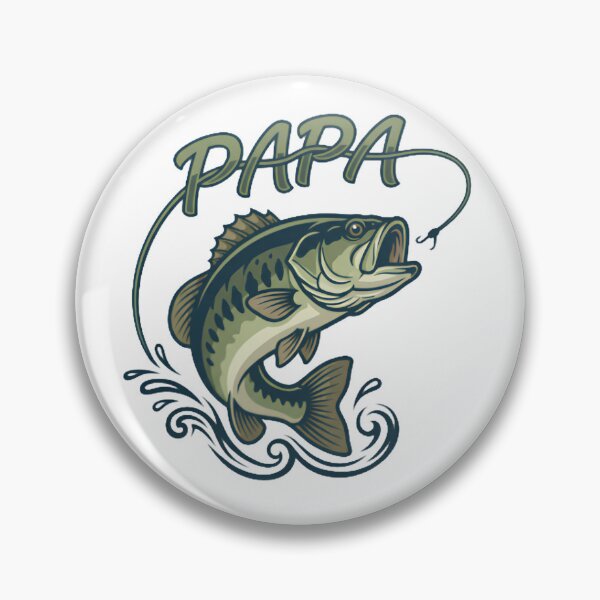 Item preview, Fishing Father's Day Spanish Papa Fisherman Outdoor Hobby Art designed and sold by CozyDesignsCo.