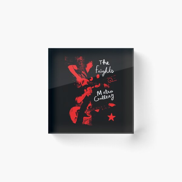 Item preview, Red Silhouette Indie Rock Band designed and sold by nerdyygraphic.