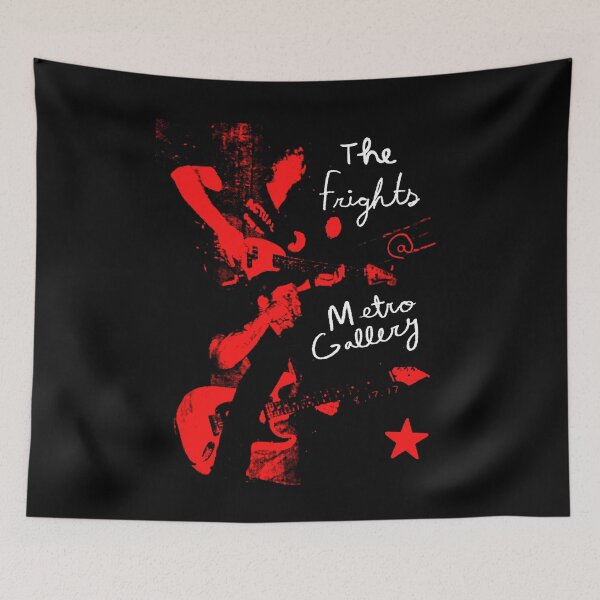 Item preview, Red Silhouette Indie Rock Band designed and sold by nerdyygraphic.