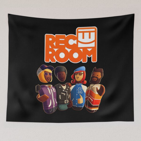 Item preview, gaming logo Rec Room Cartoon Gaming Room Illustration designed and sold by Teansnack.