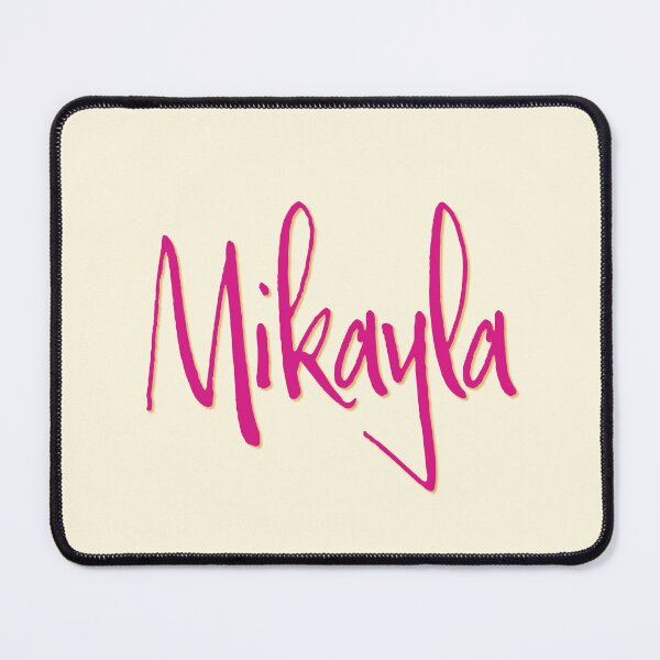 Item preview, MIKAYLA personalized type design designed and sold by CharlottePlaceArt.