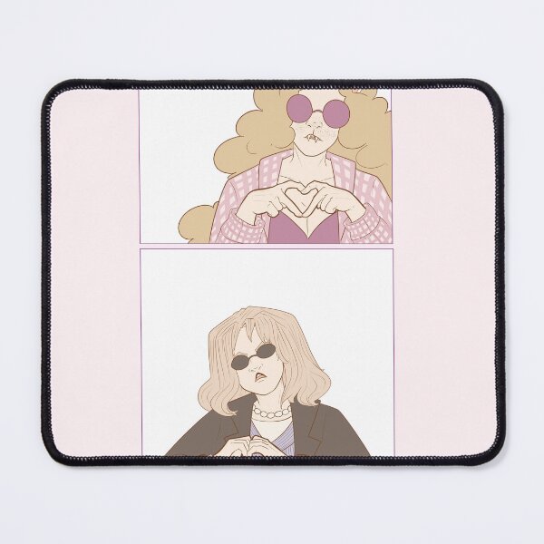 Item preview, Lesbian couple with hearts and flag designed and sold by Obelis.