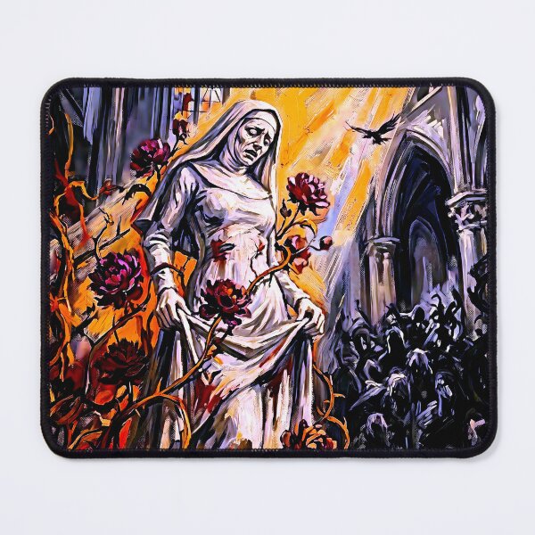 Item preview, Epic Dark Fantasy & Gothic Cathedral Wall Art (3:4) designed and sold by Cyber-ART-Studio.