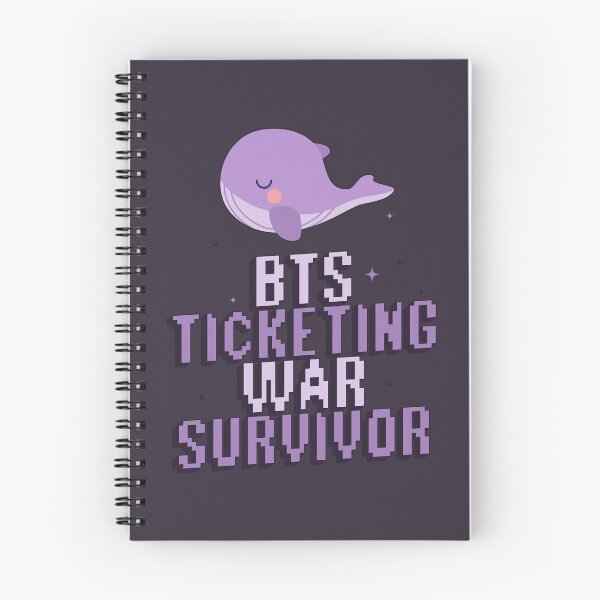 Item preview, BTS ticketing war survivor designed and sold by Morcawork.