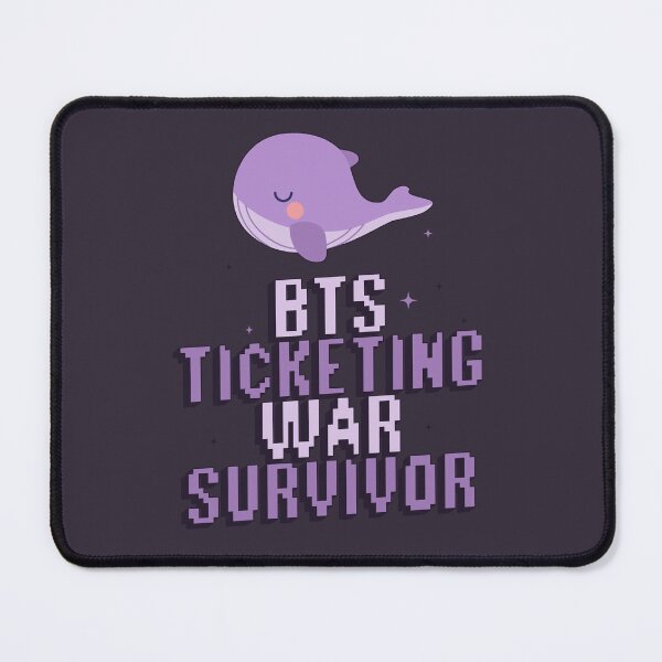 Item preview, BTS ticketing war survivor designed and sold by Morcawork.