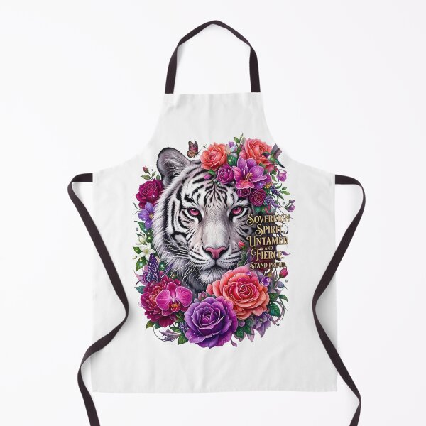 Item preview, White Tiger Sovereign Spirit Flora designed and sold by Sovereign Supply Co..
