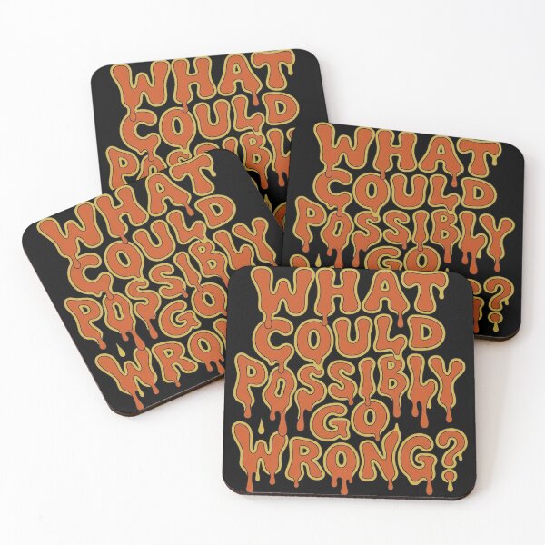 Item preview, Retro 70s Melting Bubble WHAT COULD POSSIBLY GO WRONG Psychedelic designed and sold by DuckOddity.