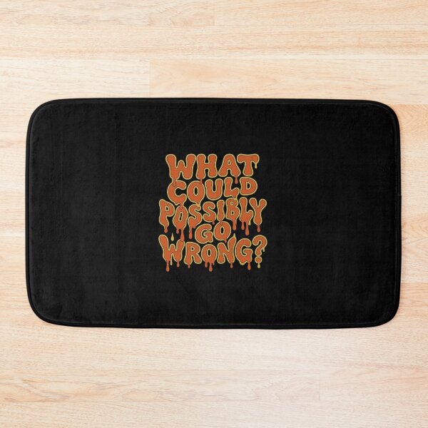 Item preview, Retro 70s Melting Bubble WHAT COULD POSSIBLY GO WRONG Psychedelic designed and sold by DuckOddity.