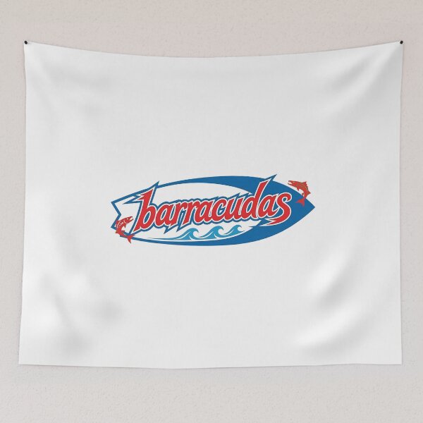 Item preview, Barracudas Vintage Style Wordmark  designed and sold by HumorInHues.