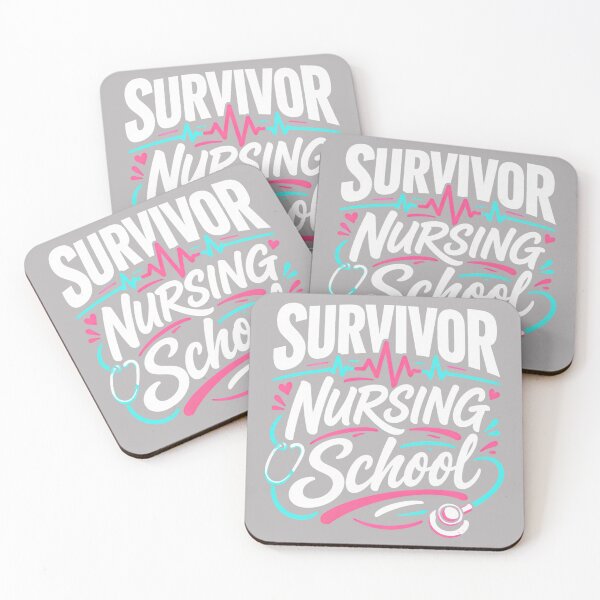 Item preview, Senior Graduation Nursing School Survivor RN ICU NICU Funny designed and sold by GreggRoss.