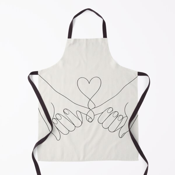 Item preview, Pinky Promise Line Art | Minimalist Love & Friendship Illustration designed and sold by astersgraphics.