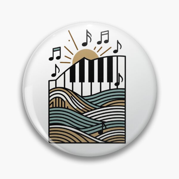 Item preview, Piano Waves Sunrise designed and sold by NatureHarmony16.