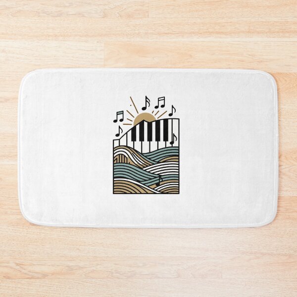 Item preview, Piano Waves Sunrise designed and sold by NatureHarmony16.