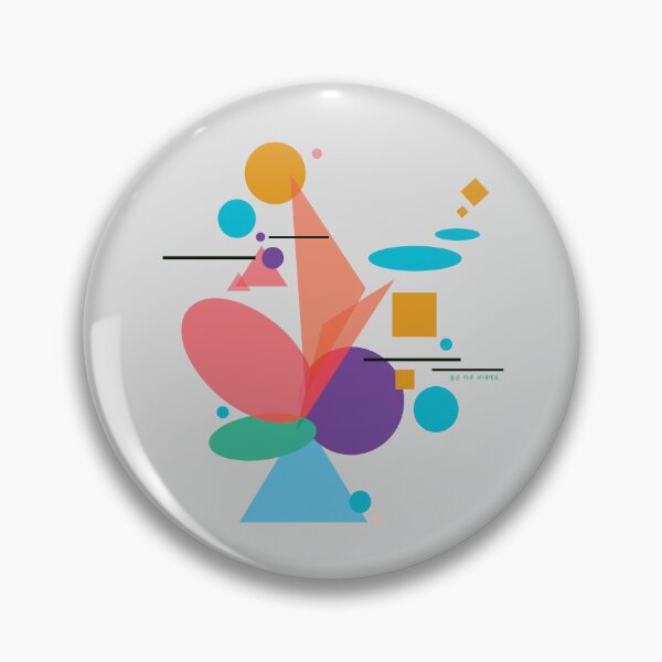 Item preview, Blooming colorful shapes red designed and sold by DalPrint.