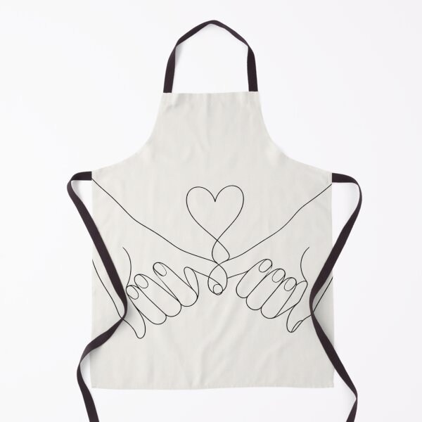 Item preview, Pinky Promise Line Art | Minimalist Love & Friendship Illustration designed and sold by astersgraphics.