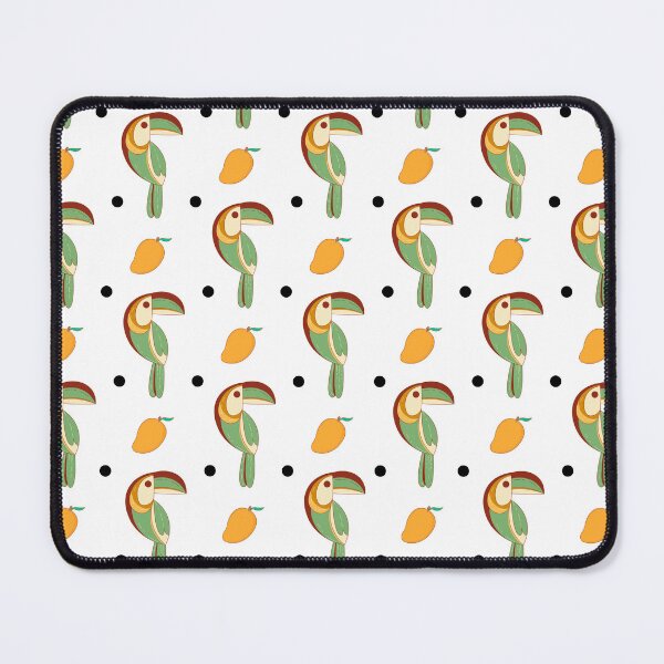 Item preview, Cute Toucan Mango Tropical Seamless Pattern Design designed and sold by NadDot.