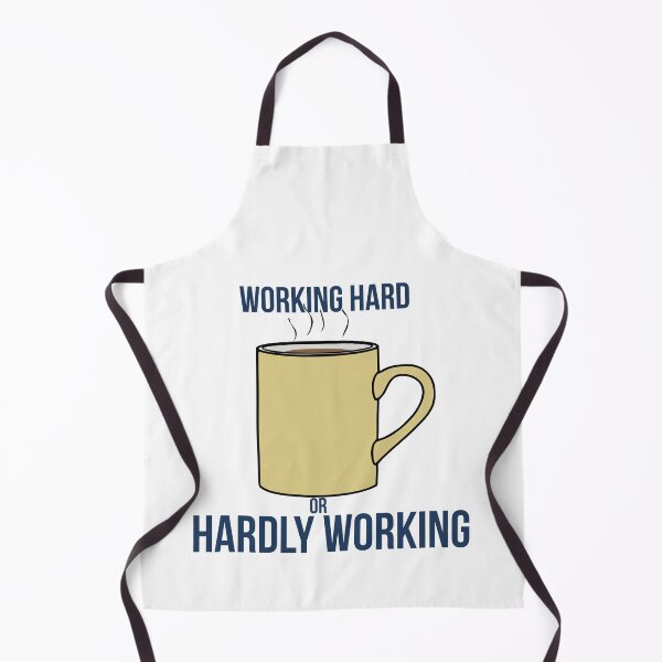 Item preview, Working Hard or Hardly Working? | Funny Coffee & Office Humor T-Shirt designed and sold by ConsolAssoc Creative Studio.