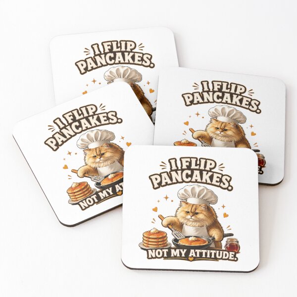 Item preview, Grumpy Chef Cat Funny Pancake Lover Gift designed and sold by Gentlestate.