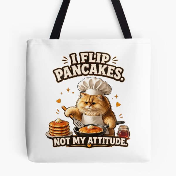 Item preview, Grumpy Chef Cat Funny Pancake Lover Gift designed and sold by Gentlestate.