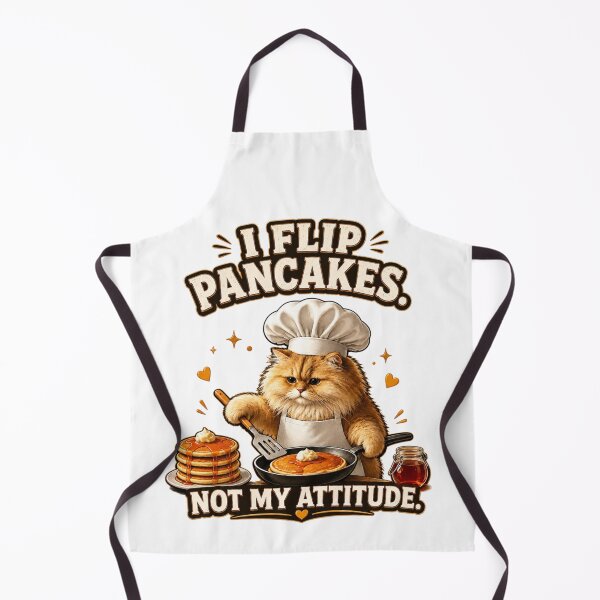Item preview, Grumpy Chef Cat Funny Pancake Lover Gift designed and sold by Gentlestate.